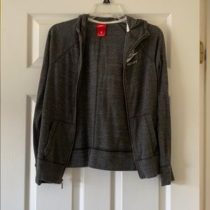 Nike hooded zip up